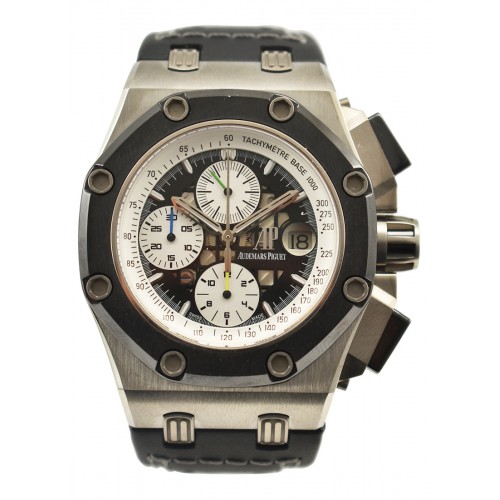 AUDEMARS PIGUET ROYAL OAK OFFSHORE "RUBENS BARRICHELLO II" TITANIUM LIMITED EDITION (2007) - 26078IO.OO.D001VS.01 