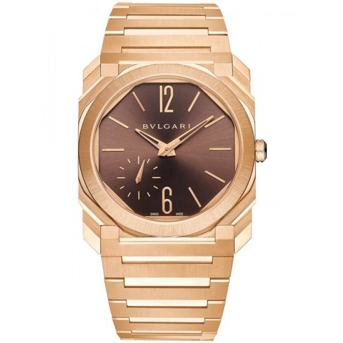 Bvlgari Octo Finissimo Rose Gold Brown Dial (2026) - 103637
