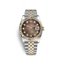 ROLEX DATEJUST 36 STEEL & YELLOW GOLD JUBILEE FLUTED BEZEL MOP DIAL (2014) - 116233 ROLEX DATEJUST 36 STEEL & YELLOW GOLD JUBILEE FLUTED BEZEL MOP DIAL (2014) - 116233