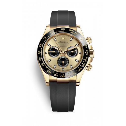 ROLEX COSMOGRAPH DAYTONA "PIKACHU" OYSTERFLEX YELLOW GOLD (2021) - 116518LN