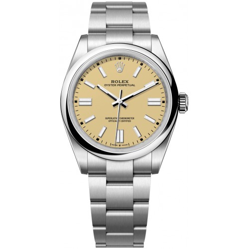 ROLEX OYSTER PERPETUAL 41 STAINLESS STEEL BEIGE DIAL (2025) - 134300