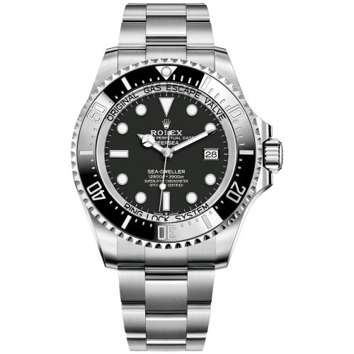 ROLEX SEA-DWELLER DEEPSEA STEEL BLACK DIAL (2023) - 136660