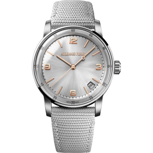 AUDEMARS PIGUET CODE 11.59 WHITE GOLD & PINK GOLD GREY DIAL - 15210CR.OO.A008KB.01