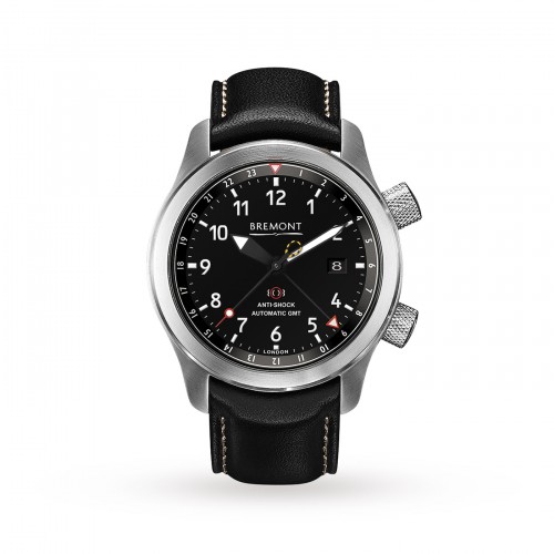 BREMONT MARTIN BAKER 43MM BLACK DIAL STEEL (2022) - MBIIII-BK-OR-S