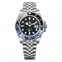 ROLEX GMT MASTER II "BATGIRL" STAINLESS STEEL JUBILEE (2024) -126710BLNR