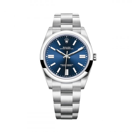 ROLEX OYSTER PERPETUAL 41 STAINLESS STEEL BLUE DIAL (2021) - 124300