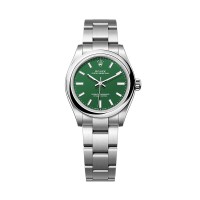 ROLEX OYSTER PERPETUAL 31 STAINLESS STEEL GREEN - 277200 (2025)