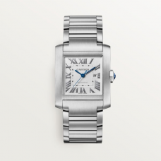 CARTIER TANK FRANÇAISE STEEL LARGE (2024) - WSTA0067