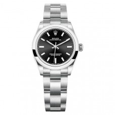 ROLEX OYSTER PERPETUAL 31 STAINLESS STEEL BLACK - 277200 (2025)