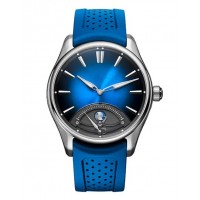 H. MOSER & CIE PIONEER STEEL RETROGRADE SECONDS MIDNIGHT BLUE (2025) 3250-1200