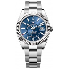 ROLEX SKY-DWELLER BLUE OYSTERSTEEL 42MM(2022) - 326934