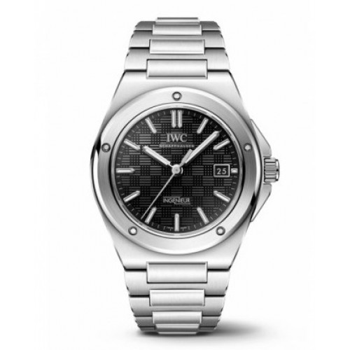 IWC INGENIEUR 40 AUTOMATIC STEEL BLACK DIAL (2024) - IW328901