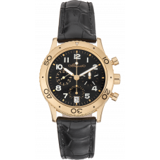 BREGUET TYPE XX- XXI- XXII FLYBACK CHRONOGRAPH Transatlantique 18K Yellow Gold 