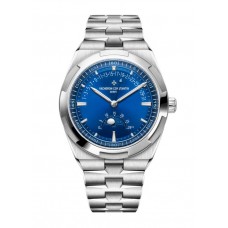 Vacheron Constantin Overseas Moonphase Retrograde Date Steel Blue Dial (2024) 4000V/210A-B911