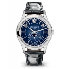 PATEK PHILIPPE COMPLICATIONS ANNUAL CALENDAR MOONPHASE WHITE GOLD (2024)