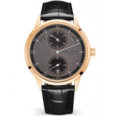 PATEK PHILIPPE COMPLICATIONS ROSE GOLD ANNUAL CALENDAR REGULATOR STYLE DISPLAY (2020) 5235/50R-001
