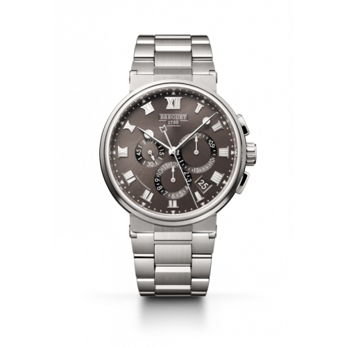 BREGUET MARINE CHRONOGRAPH 5527 TITANIUM (2022) - 5527TI/G2/TWO