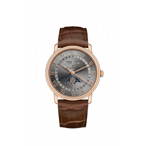 BLANCPAIN VILLERET QUANTIEME COMPLET ROSE GOLD 40MM