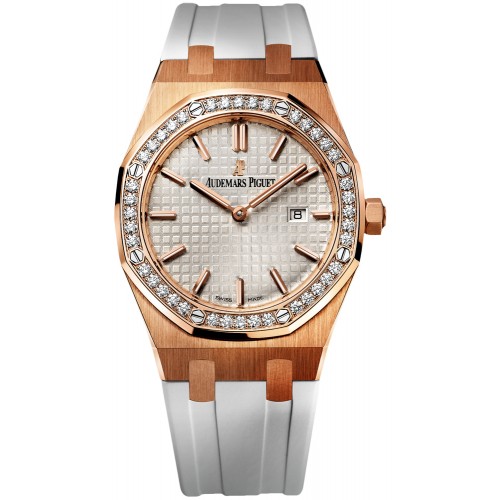 AUDEMARS PIGUET LADY ROYAL OAK 33MM ROSE GOLD (2015) - 67651OR.ZZ.D010CA.01