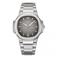 PATEK PHILIPPE LADIES' NAUTILUS GREY STAINLESS STEEL AUTOMATIC (2025) 7118/1A-011