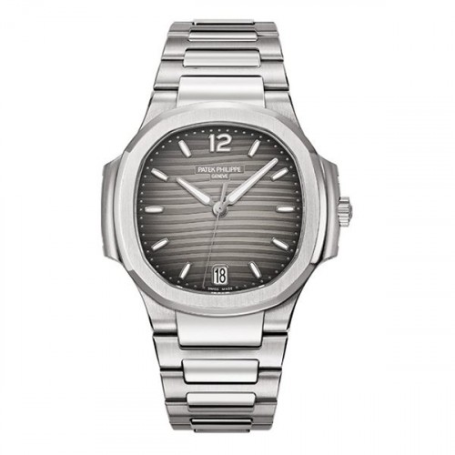 PATEK PHILIPPE LADIES' NAUTILUS GREY STAINLESS STEEL AUTOMATIC (2025) 7118/1A-011