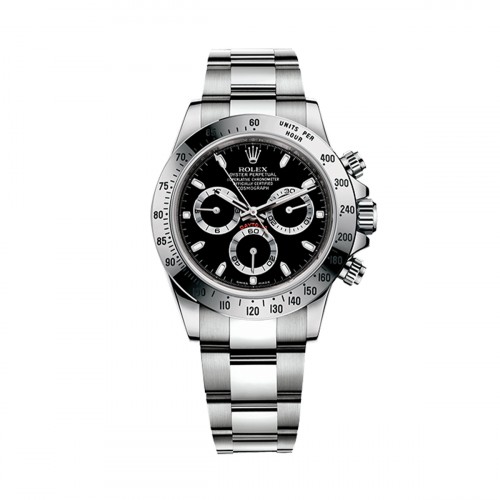 ROLEX COSMOGRAPH DAYTONA STAINLESS STEEL BLACK 116520 (2014)