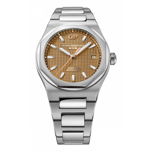 Girard Perregaux Laureato 38mm Steel Copper Dial (2023) 81005-11-3154-1CM