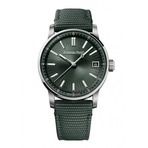 AUDEMARS PIGUET CODE 11.59 STEEL GREEN DIAL - 15210ST.OO.A056KB.01