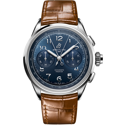 BREITLING PREMIER B 15 DUOGRAPH 42 STEEL - AB1510171C1P1
