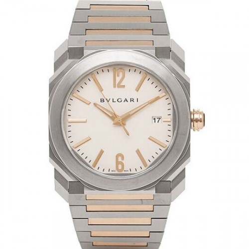 BVLGARI OCTO SOLOTEMPO STEEL & PINK GOLD (2025) - 102118