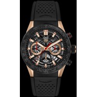 TAG HEUER CARRERA CHRONOGRAPH STEEL & GOLD 43MM AUTOMATIC (2019) - CBG2052.FT6143