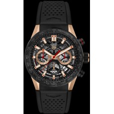 TAG HEUER CARRERA CHRONOGRAPH STEEL & GOLD 43MM AUTOMATIC (2019) - CBG2052.FT6143 TAG HEUER CARRERA CHRONOGRAPH STEEL & GOLD 43MM AUTOMATIC (2019) - CBG2052.FT6143