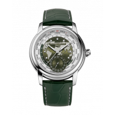 Frederique Constant Classic World Timer steel (2026) FC-718KWM4H6