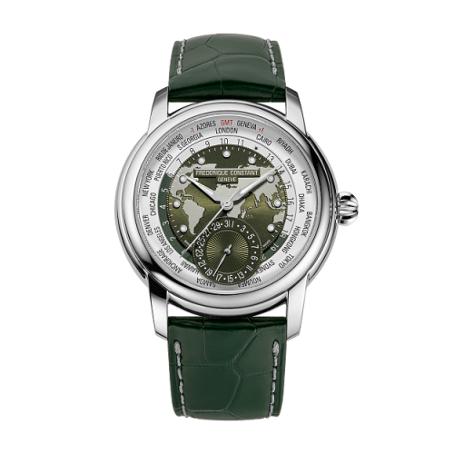 Frederique Constant Classic World Timer steel (2026) FC-718KWM4H6