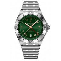 BREITLING CHRONOMAT AUTOMATIC GMT 40 GREEN ARABIC DIAL (2025) 100 PIECES LIMITED - A32398A51L1A1