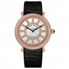 Franck Muller Sunrise Rose Gold Mother of Pearl with Diamonds - 8038QZSNRDCD