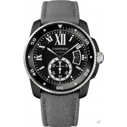 CARTIER CALIBRE DE CARTIER DIVER STEEL ADLC (2015) - WSCA0006