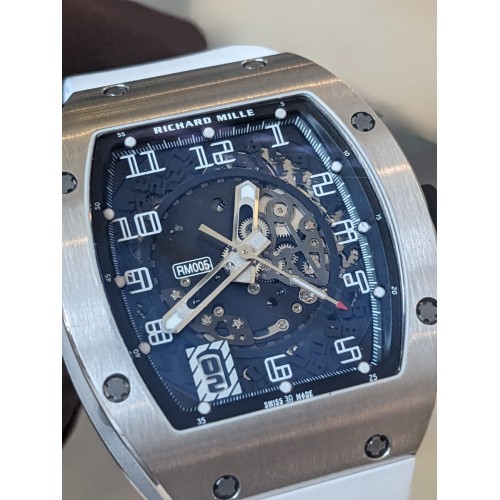RICHARD MILLE RM005 WHITE GOLD 