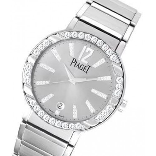 PIAGET POLO WHITE GOLD & DIAMONDS - P10183