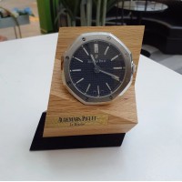 AUDEMARS PIGUET ROYAL OAK TABLE CLOCK STEEL QUARTZ