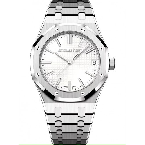 AUDEMARS PIGUET ROYAL OAK 50th ANNIVERSARY STEEL WHITE DIAL (2022) - 15510ST.OO.1320ST.03