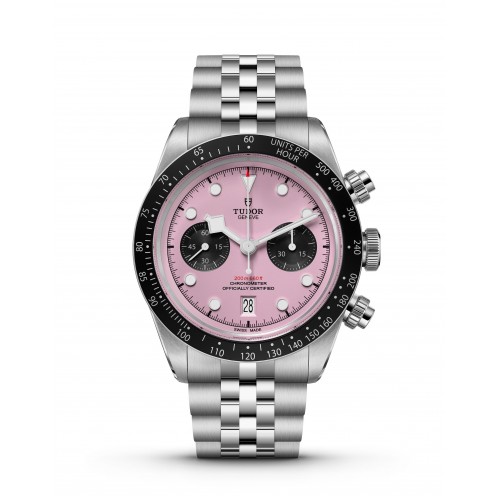 TUDOR BLACK BAY CHRONOGRAPH STEEL PINK DIAL (2024) - 79360N