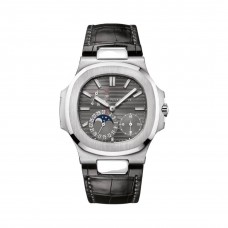 PATEK PHILIPPE NAUTILUS DATE, MOONPHASE & POWER RESERVE INDICATOR 5712G-001