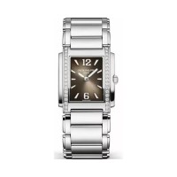 PATEK PHILIPPE  TWENTY~4 STEEL GRAY SUNBURST DIAL QUARTZ 4910/1200A-010 