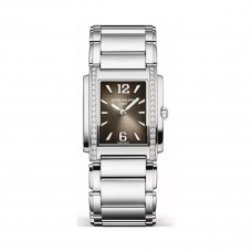 PATEK PHILIPPE  TWENTY~4 STEEL GRAY SUNBURST DIAL QUARTZ 4910/1200A-010 