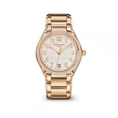 PATEK PHILIPPE TWENTY~4 AUTOMATIC ROSE GOLD SILVERY DIAL (2020) 7300/1200R-010