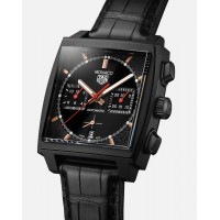 TAG HEUER MONACO "DARK LORD" CHRONOGRAPH TITANIUM 39MM - CBL2180.FC6497