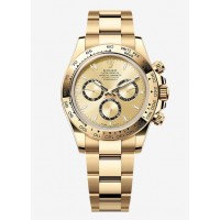 ROLEX COSMOGRAPH DAYTONA FULL YELLOW GOLD CHAMPAGNE DIAL (2025) - 126508