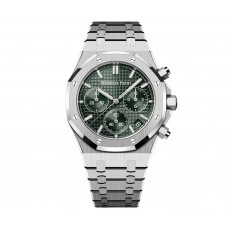 AUDEMARS PIGUET ROYAL OAK CHRONOGRAPH 50TH ANNIVERSARY EDITION STEEL GREEN DIAL (2022) - 26240ST.OO.1320ST.04 