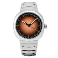 H. MOSER & CIE STREAMLINER CENTRE SECONDS SMOKED SALMON GRIFFE STAINLESS 40MM (2024) - 6200-1207 H. MOSER & CIE STREAMLINER CENTRE SECONDS SMOKED SALMON GRIFFE STAINLESS 40MM (2024) - 6200-1207